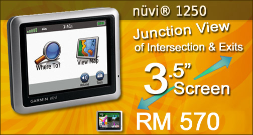 Garmin GPS - new nuvi 1250