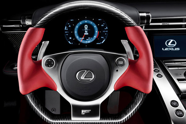 2010 lexus lfa interior. Review - Lexus LFA 2010