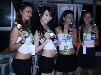 Malaysia Racing Car showgirls