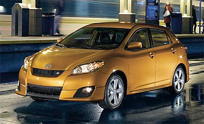 Toyota matrix XRS, new car, car portal