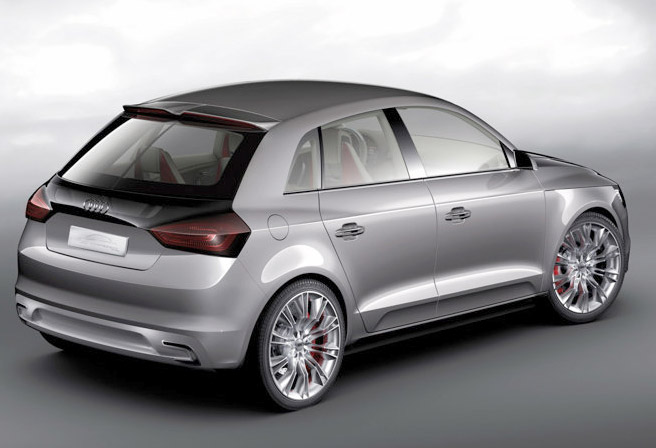 Paris Motor Show 2008, Audi A1 Conceptback Sport